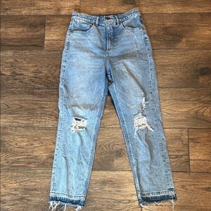 Express Mom Jean Super High Rise Size 4R EUC